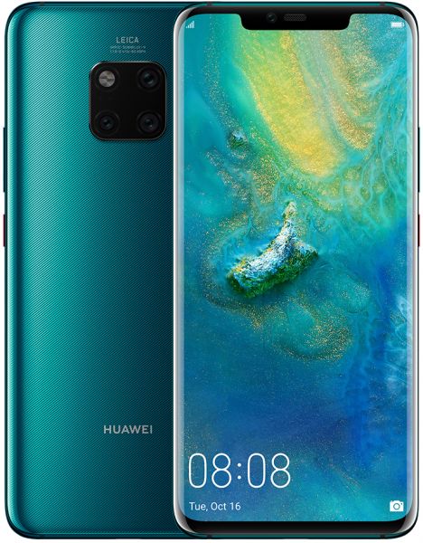 FG HUAWEI MATE 20 PRO 128GB 4G DS ARABIC EMERALD GREEN + GT WATCH